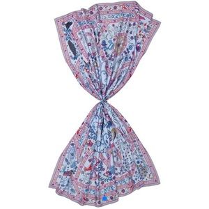 Hermes - Sky Blue Peuple Shawl